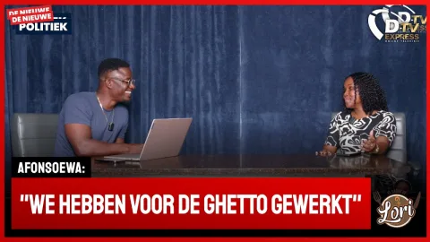 NDPer Silvana Afonsoewa in Politiek gesprek (Suriname)