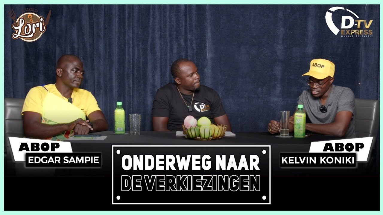 In gesprek met EDGAR SAMPIE EN KELVIN KONIKI (Suriname)