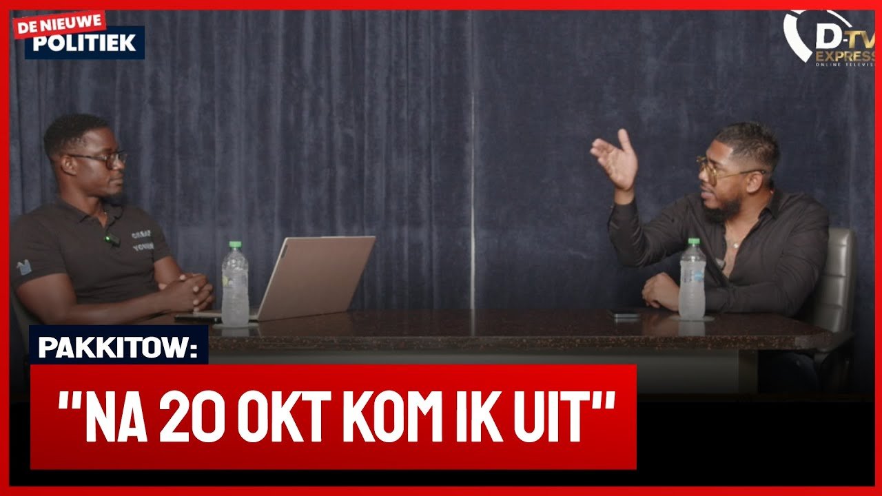 Open gesprek Stephano Biervliet “Pakkitow” (Suriname)
