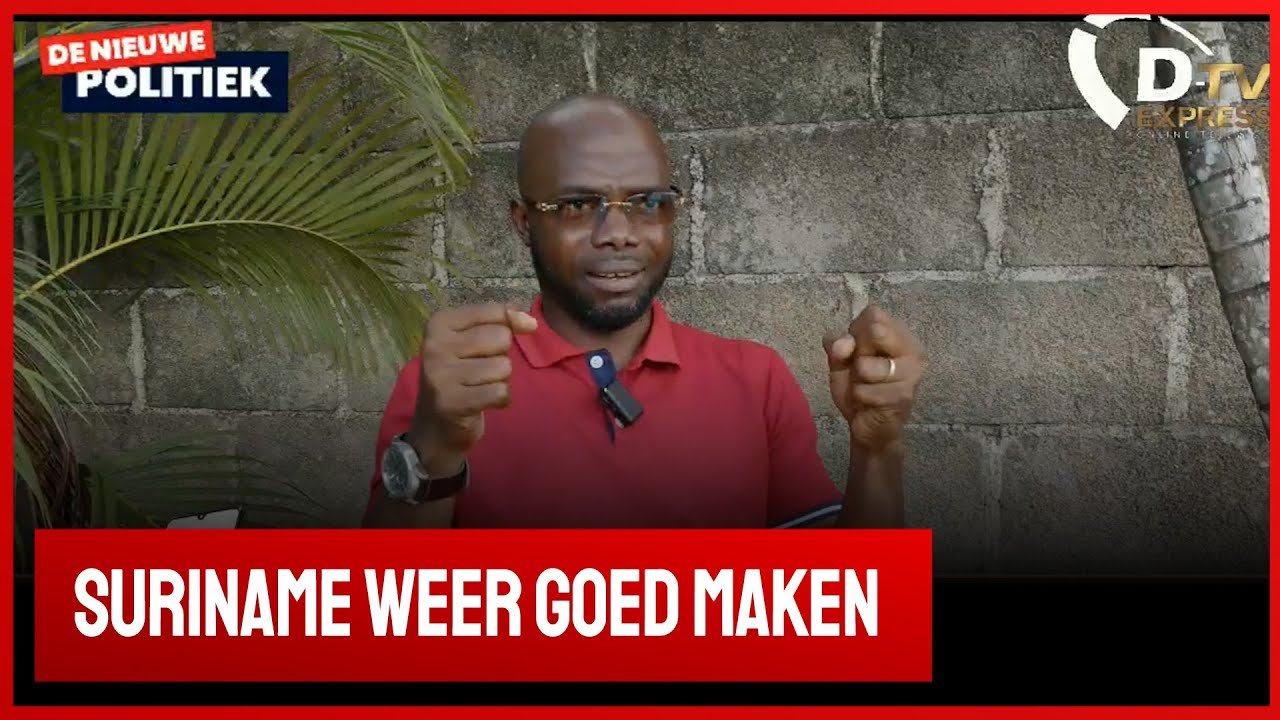 Open politiek gesprek met Andre Misiekaba