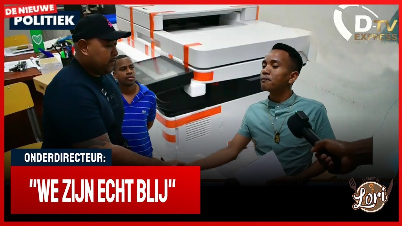 Openbare Muloschool 2 krjjgt donatie van KVO (Suriname)
