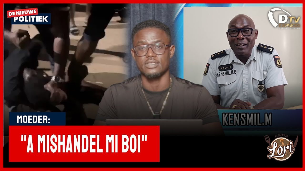 Ouders over situatie Politie en Burger(rasta) te albina (Suriname)