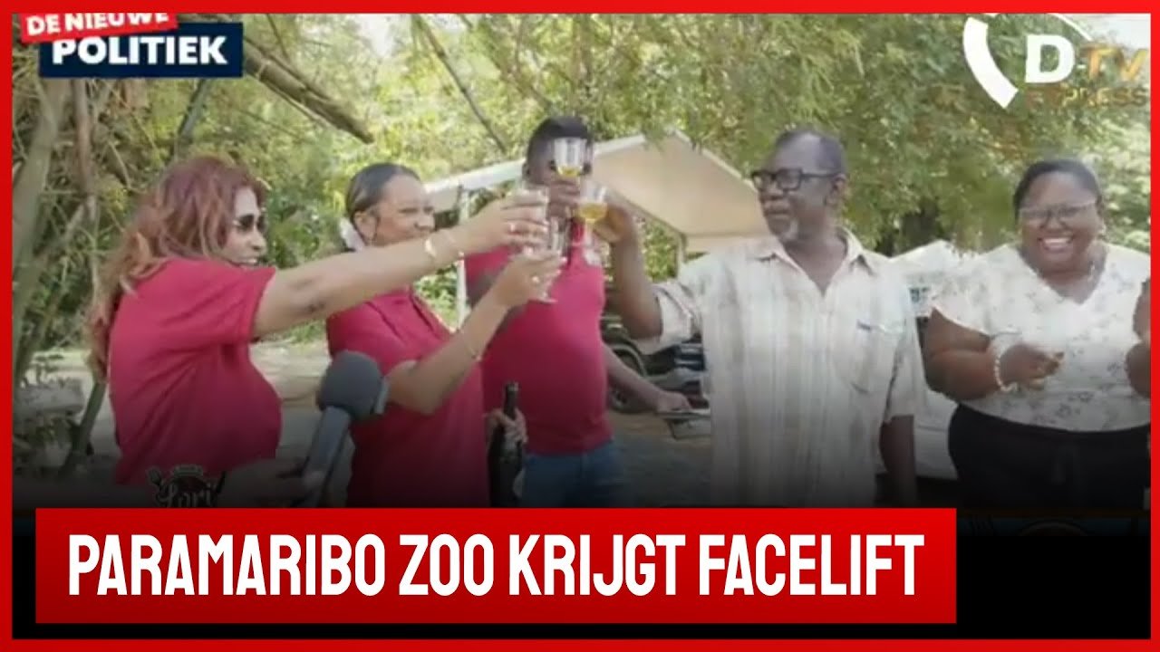 Overdracht facelift Paramaribo Zoo (Suriname)