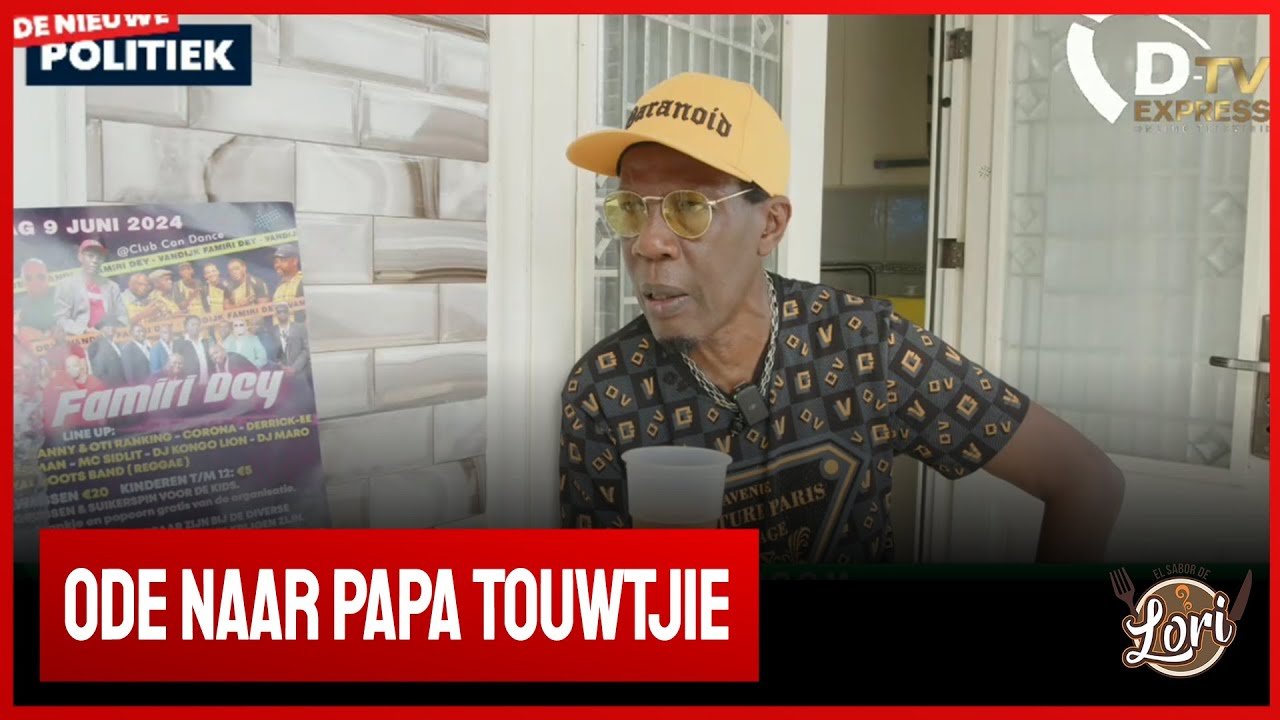 Papa T grote mond kleine hart (Suriname)