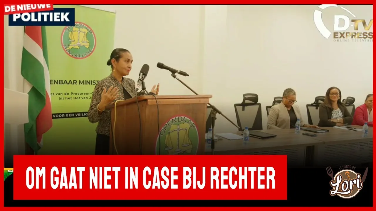 Persconferentie Openbaar Ministerie (Suriname)