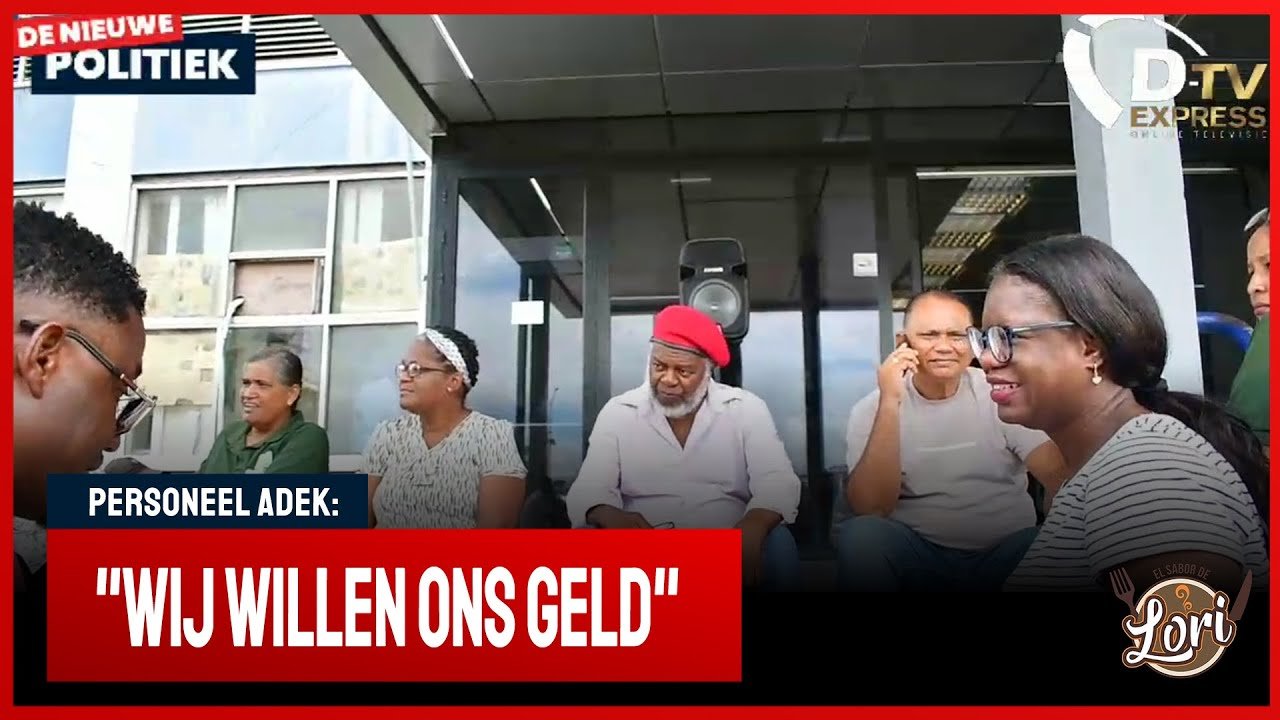 Personeel ADEK bij Vicepresident eisen geld (Suriname)