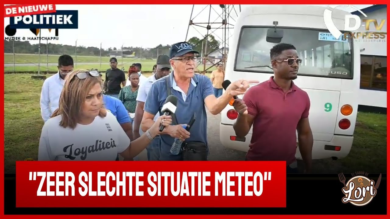 Personeels leden Meteodienst voert prikactie (Suriname)