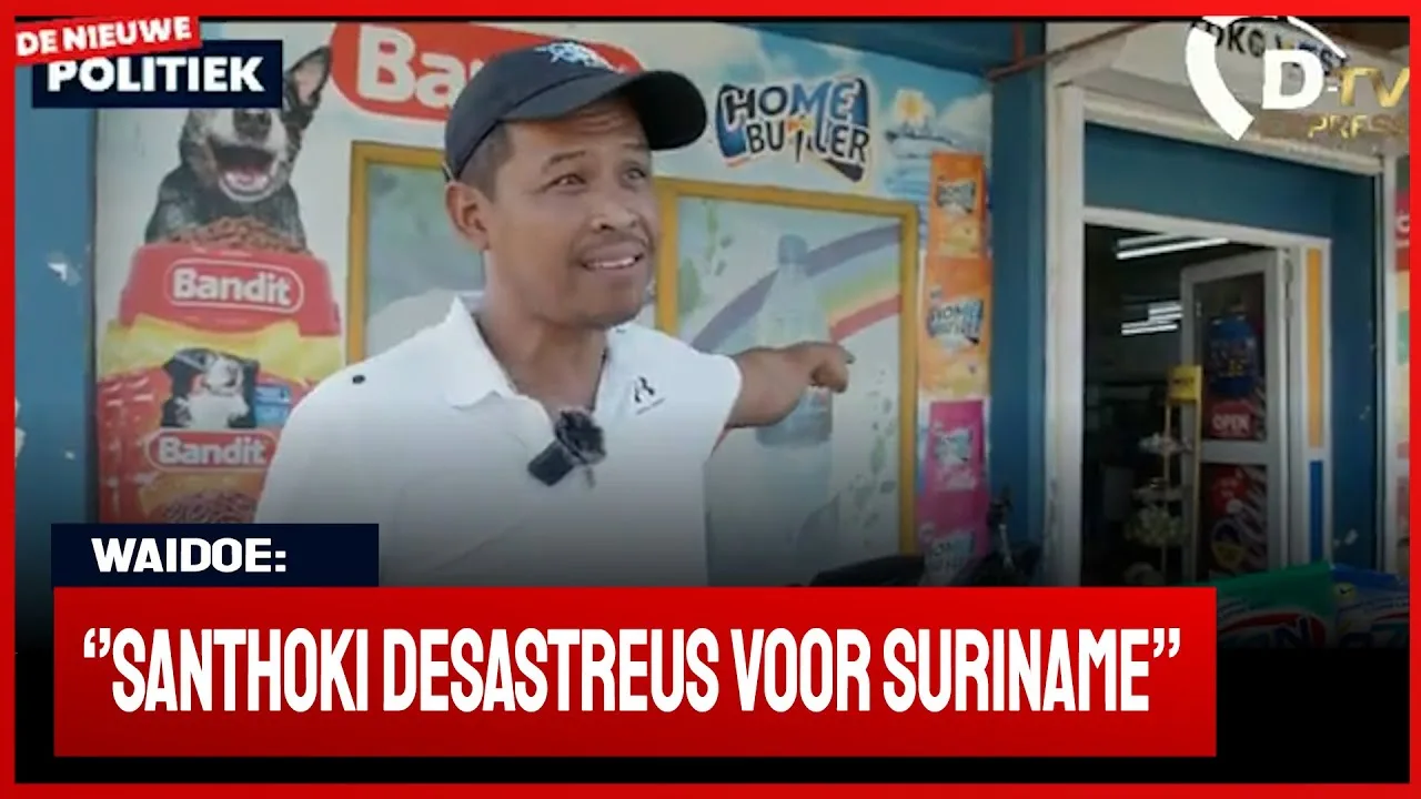 Politicus Waidoe uit Nickerie spreekt zich uit