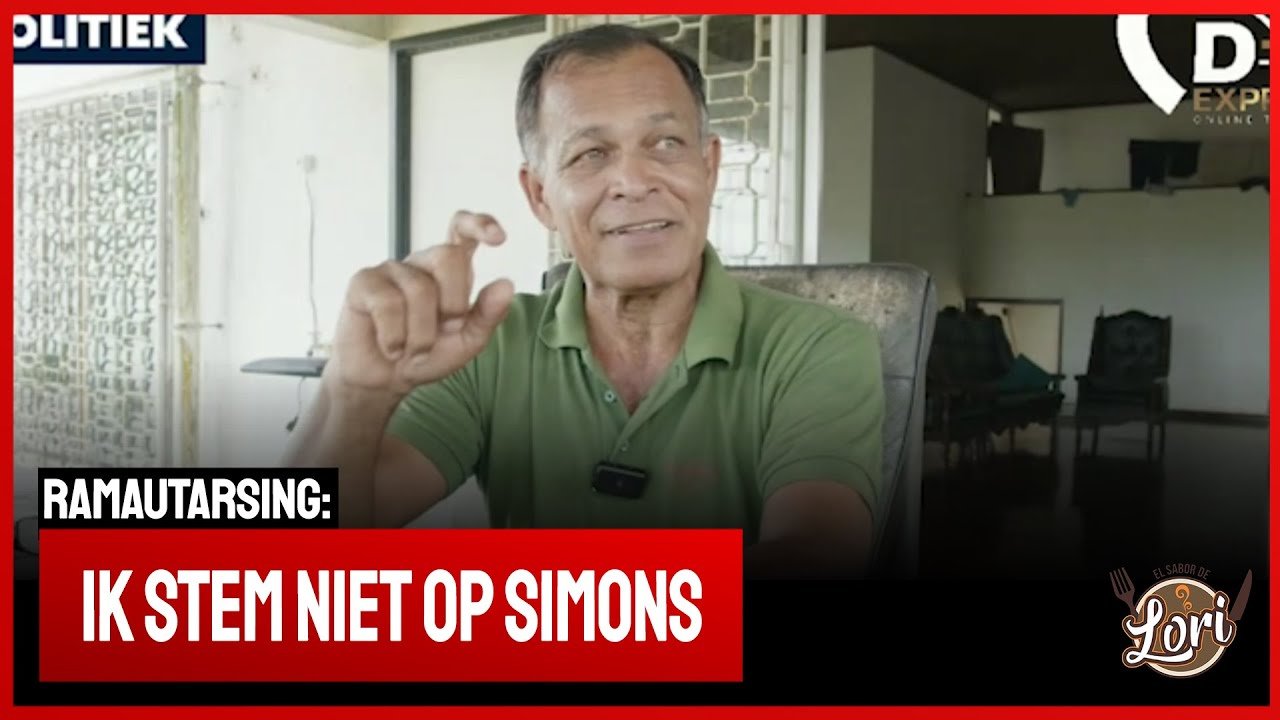 Politiek gesprek met Winston Ramautarsing (Suriname)
