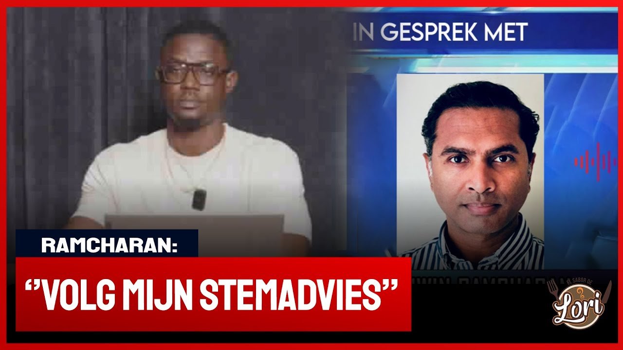 Ramcharan over huidige spanning Coalitie en actualiteiten