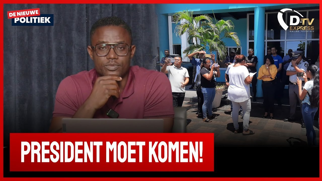 Rijstboeren eisen gesprek met president en VP (Suriname)
