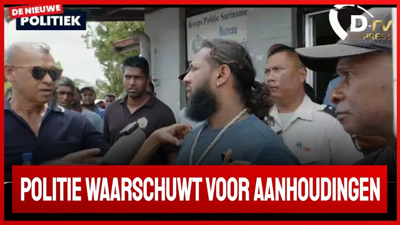 Rijstboeren naar politiepost; Trekker opgeroepen