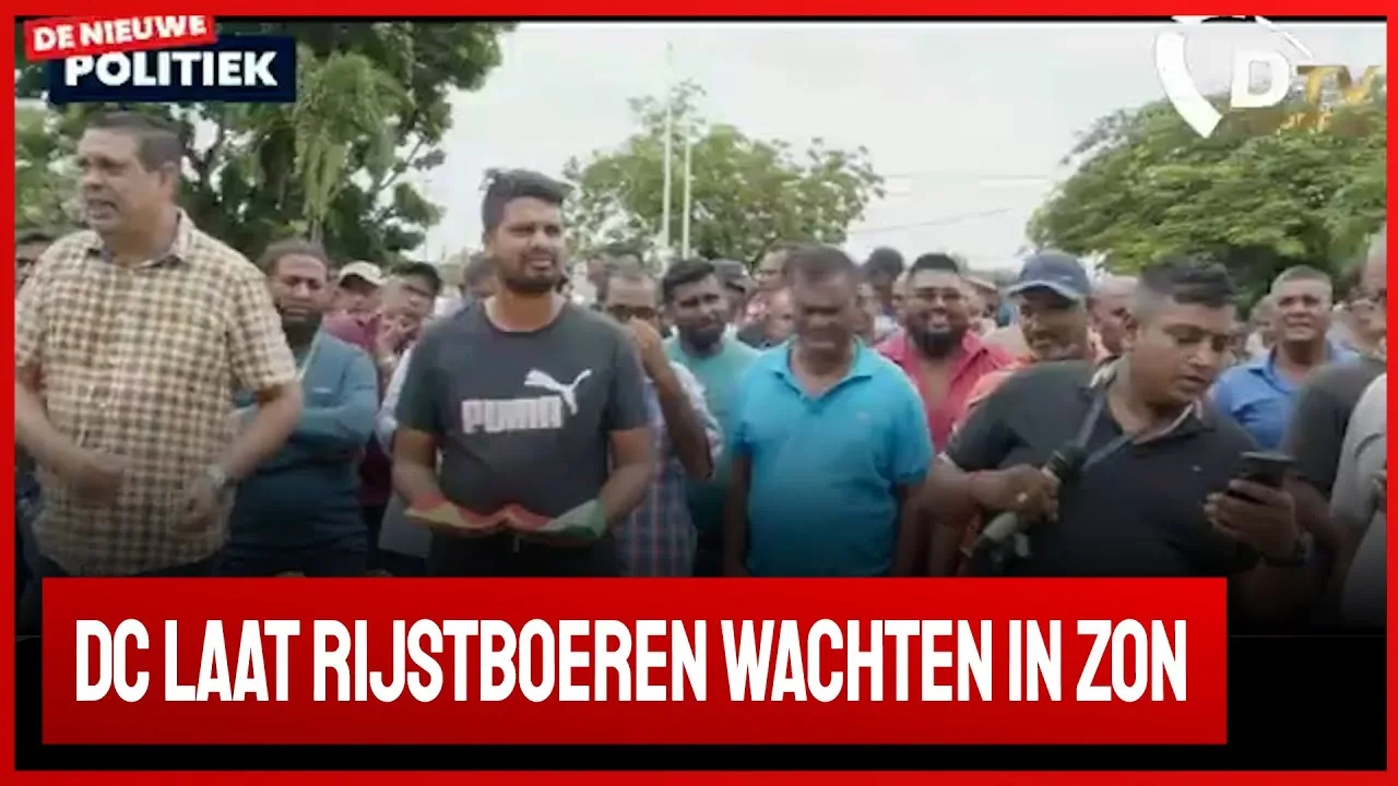 Rijstboeren voor antwoord bij de DC