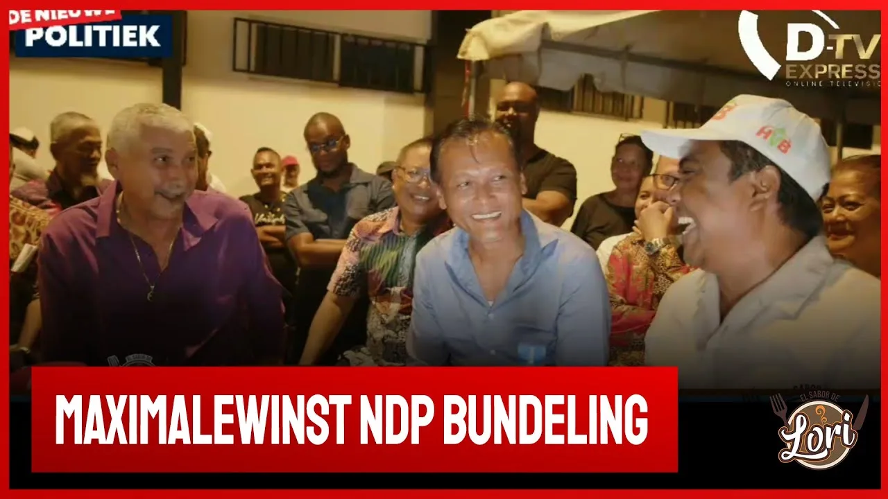 Samenwerking NDP, HVB, PDO en Nieuw Suriname