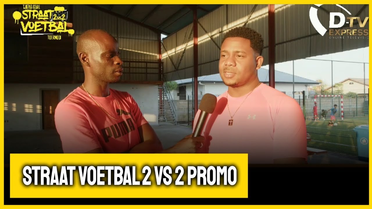 Tjieng goal Straat voetbal 2 v 2 Toernooi PROMO (Suriname)