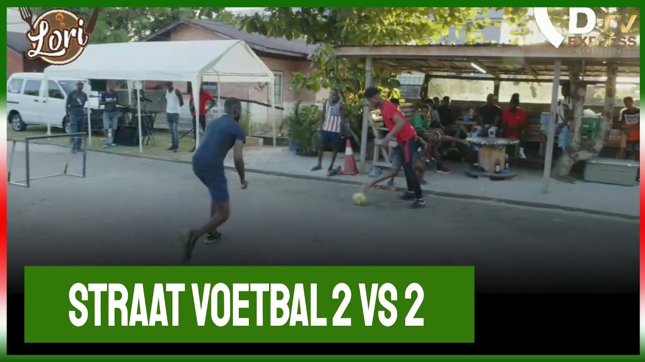 Tjieng goal Straat voetbal 2 vs 2 Toernooi
