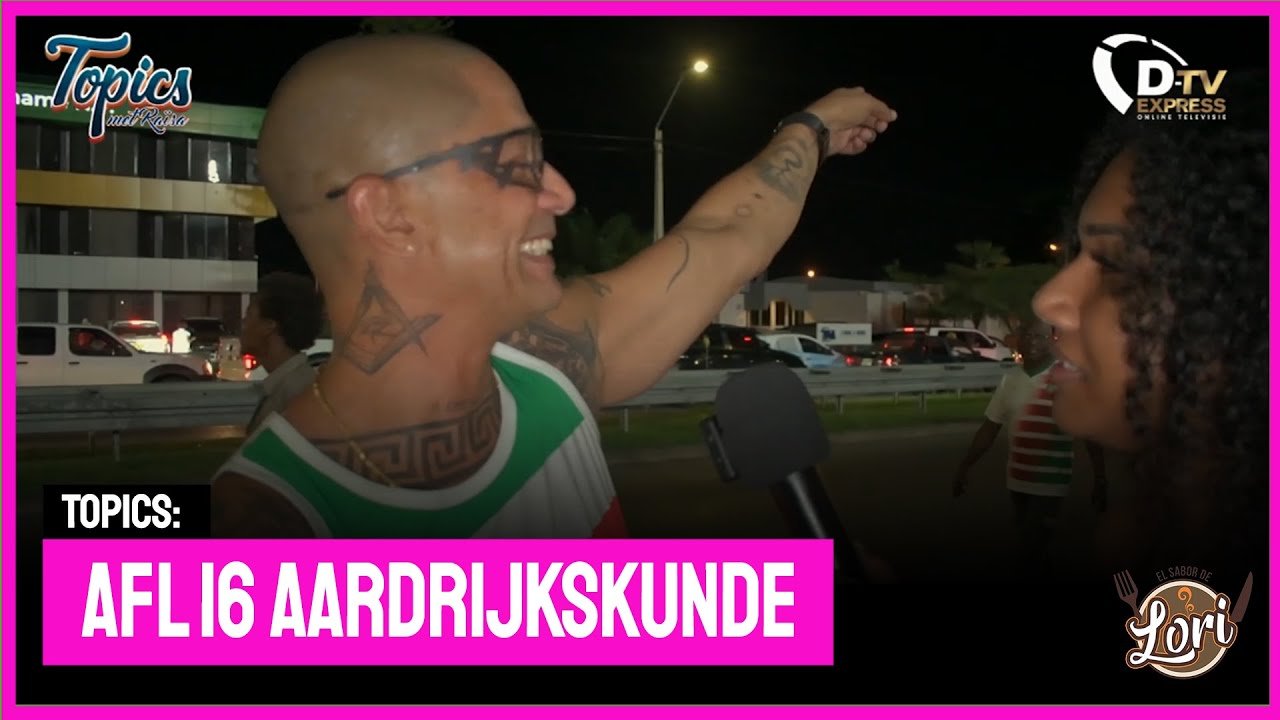 Topics met Raisa Afl 16 over Aardrijkskunde (Suriname)