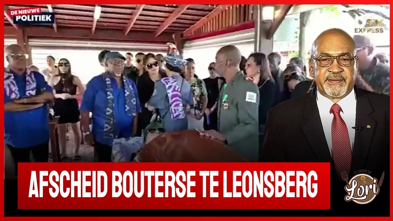 Uitvaart Bouterse: Flitsen vanuit Leonsberg, Paramaribo