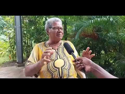 Verhaal van Boni als verzetstrijder met Iwan Wijngaarde StFederatie fu Afrikan srananman
