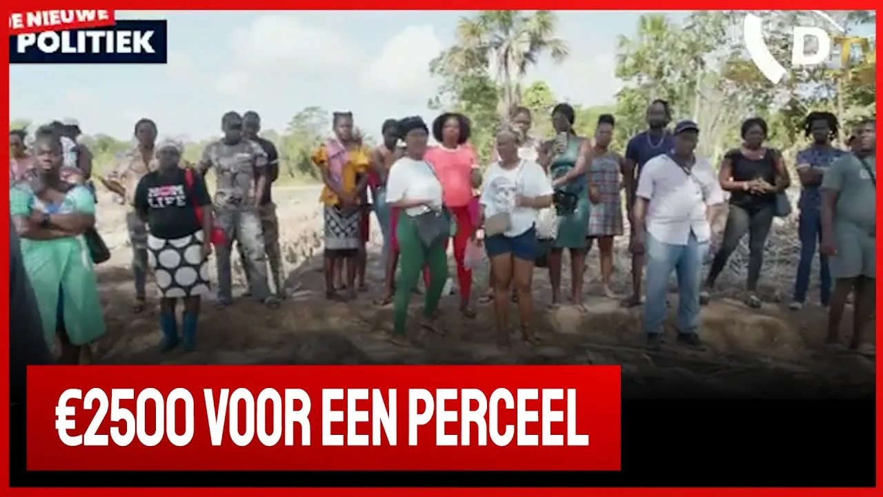 Verhitte bewoners Moengo over grondproblemen