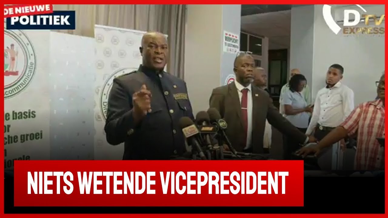 VP Brunswijk over actualiteiten (Suriname)