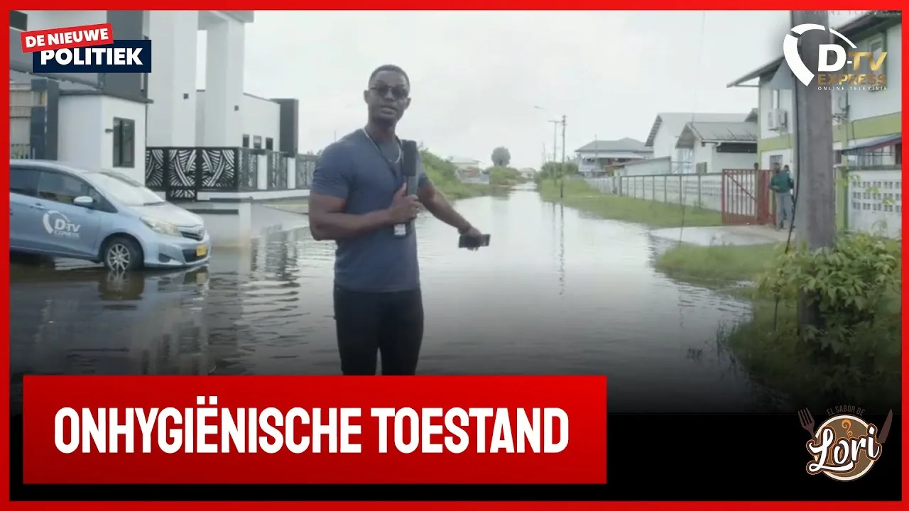 Wateroverlast hindert onderwjjsproces Salvator school (Suriname)