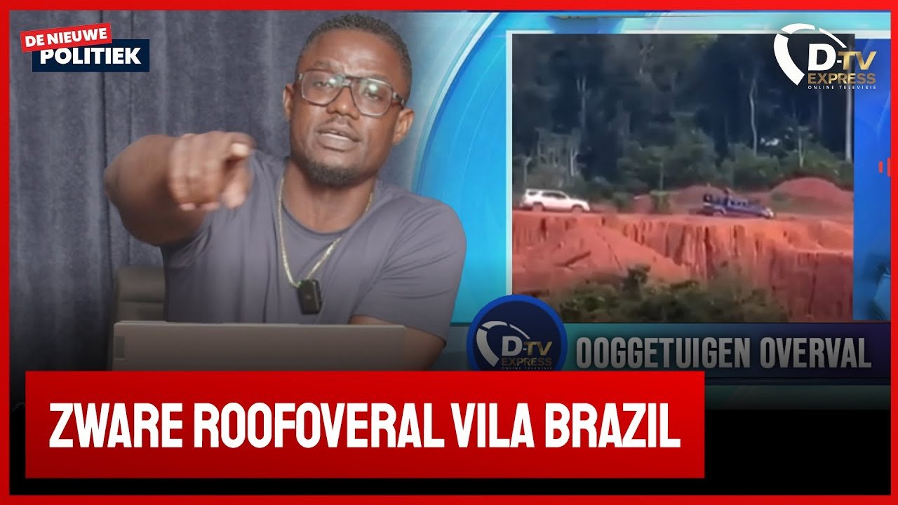 Zware roofoverval te Vila Brasil (Suriname)
