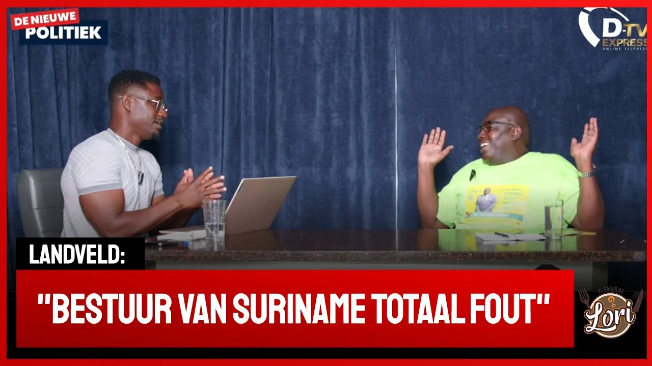 BEP topper Landveld over Politieke ontwikkeling (Suriname)