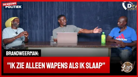 Brandweerman aangevallen door veiligheidsmannen Santhoki (Suriname)