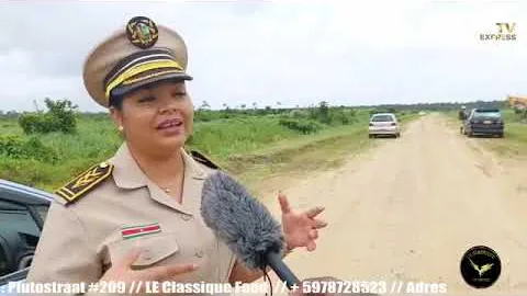 DC Saramacca Sherin Bansi Durga over wateroverlast