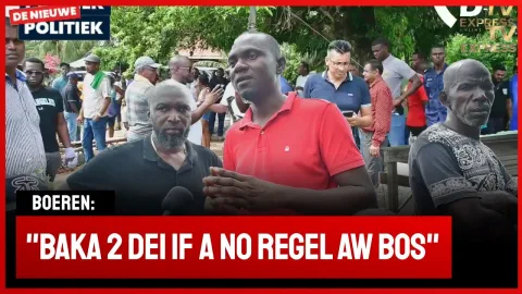 Felle discussie Dc’s en coroniaanse boeren (Suriname)