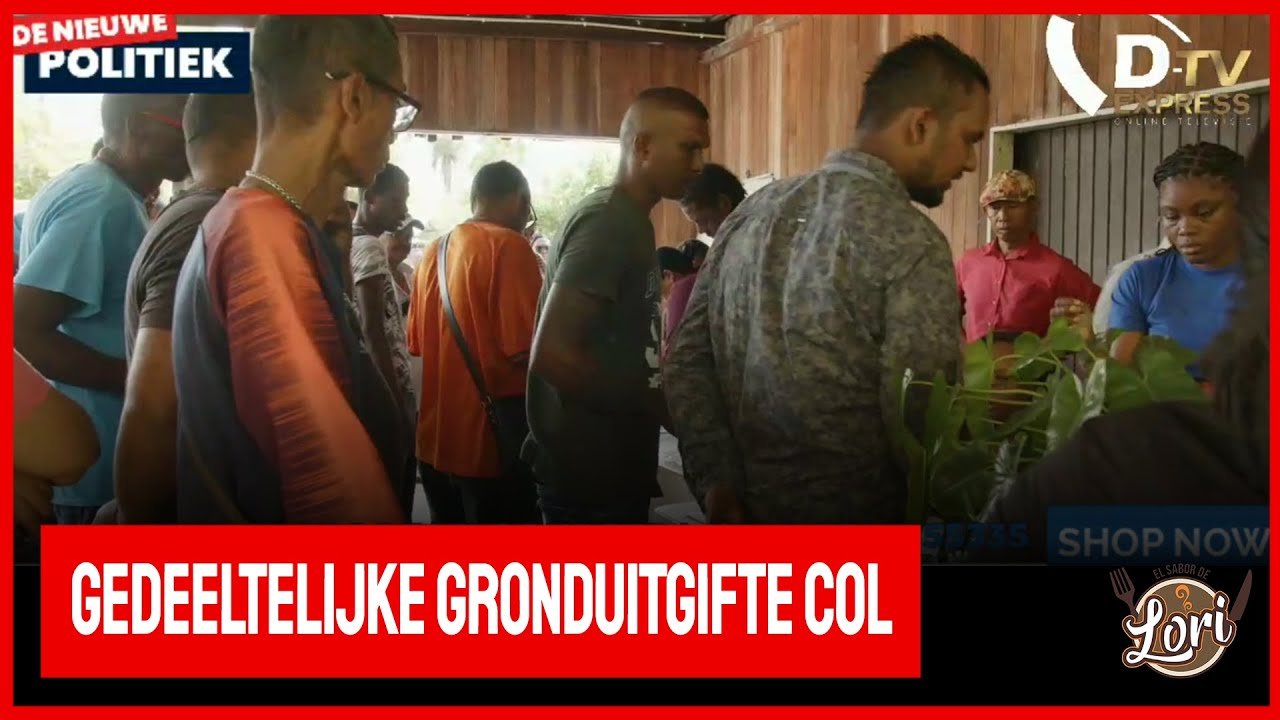 Gedeeltelijke gronduitgifte COL (Suriname)