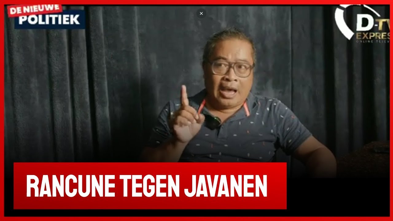 Hoofdbestuurslid NDP over Javanen in de politiek (Suriname)