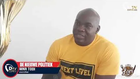 In gesprek met Mnr Oostburg, Mnr Todi en Mvr Obino (Suriname)