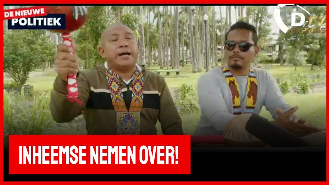 Inheemse nemen over! (SURINAME)