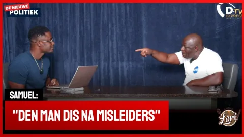 John Samuel over Politiek ontwikkelingen (Suriname)