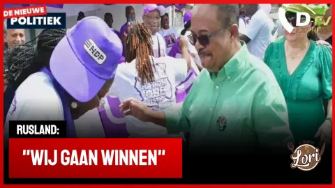 NPS voorzitter Rusland brengt Stem uit (Suriname)