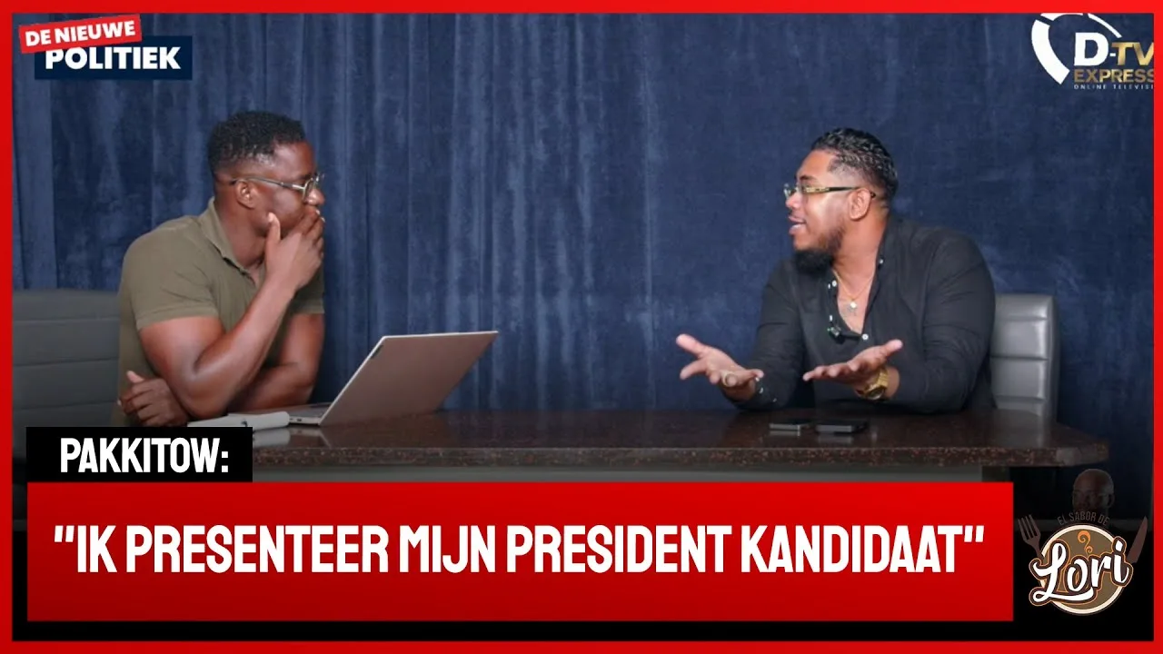 Pakittow over beweging van partijen in ghetto (Suriname)