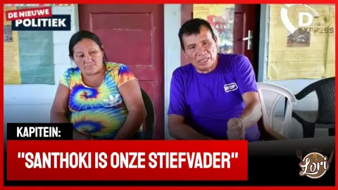 Reportage binnenland Politie optreden en Pakketen mvr Bouterse (Suriname)