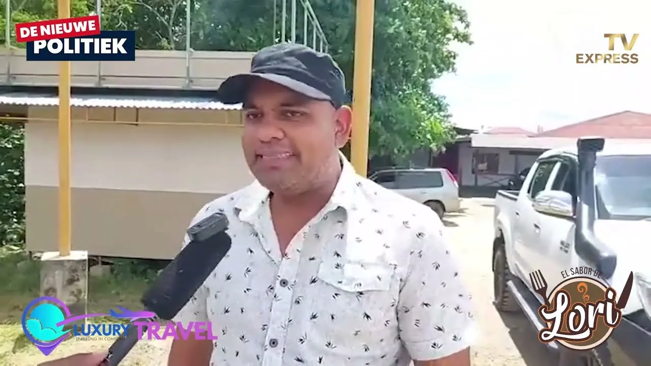 beleidsadviseur Sahadewlall OW geeft uitleg over wateroverlast