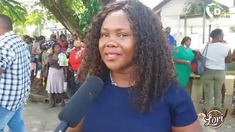 Bewoners Brokopondo protesteren bij DNA over wateroverlast