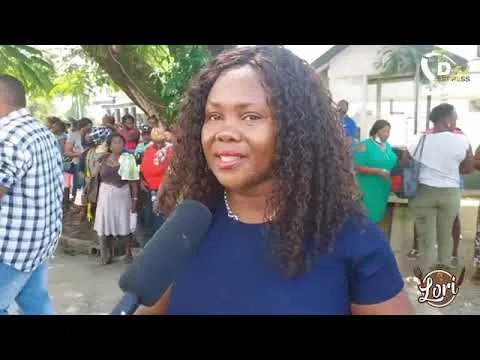 Bewoners Brokopondo protesteren bij DNA over wateroverlast