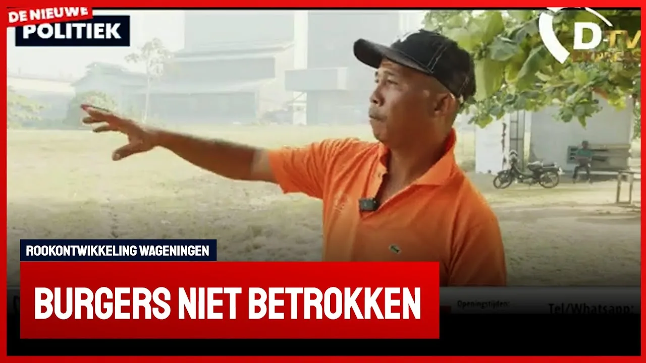 bezorgde burgers Wageningen over rookontwikkeling