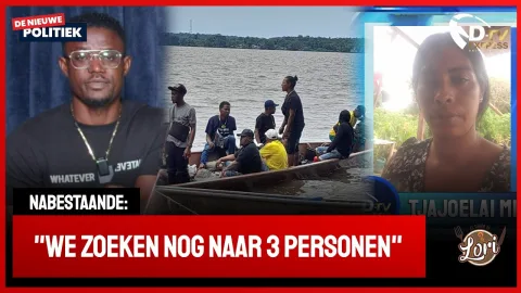 bootongeval Albina. 3 doden en gewonden (Suriname)