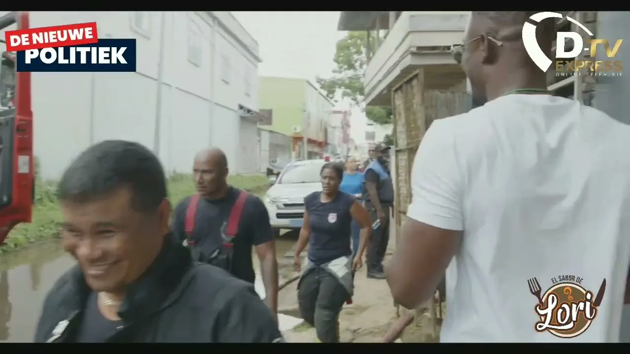 Brand in binnenstad Paramaribo