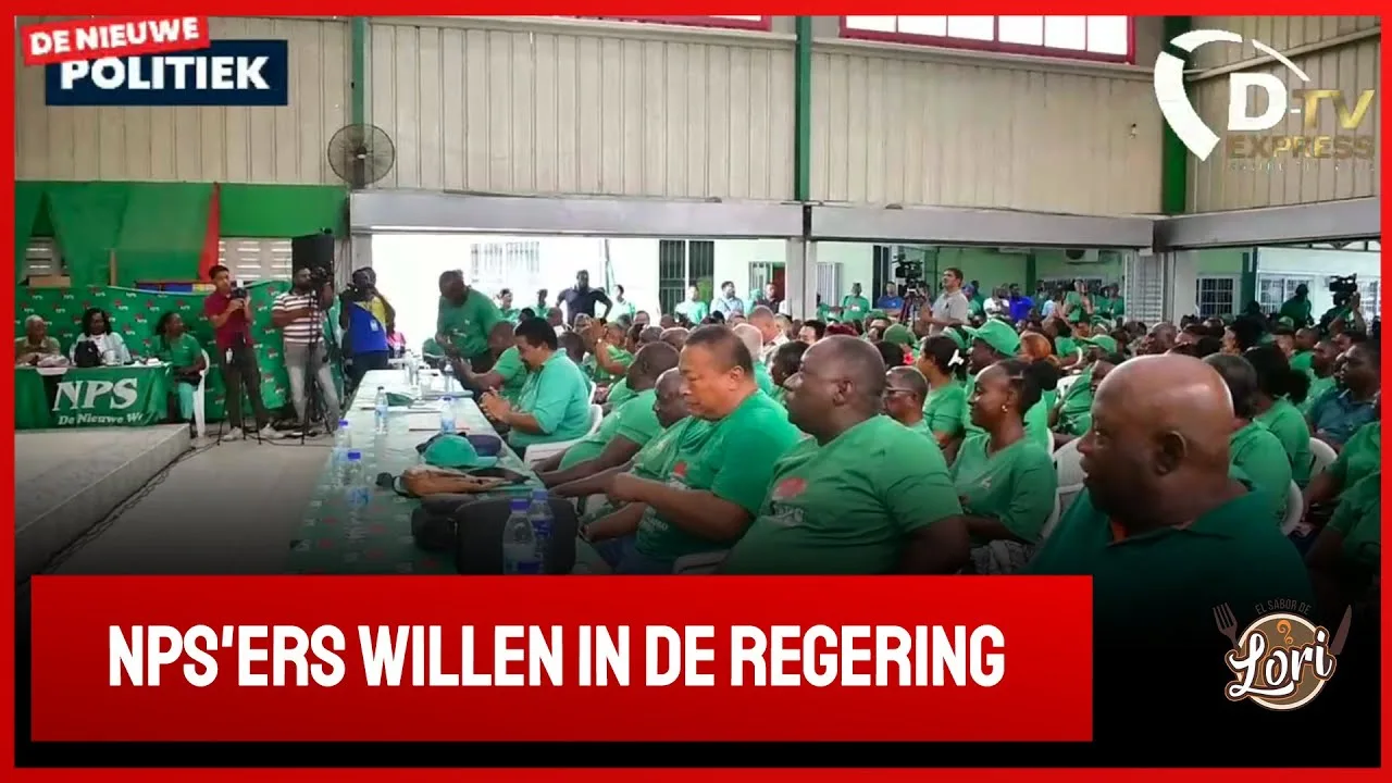Congres NPS over samenwerking (Suriname)