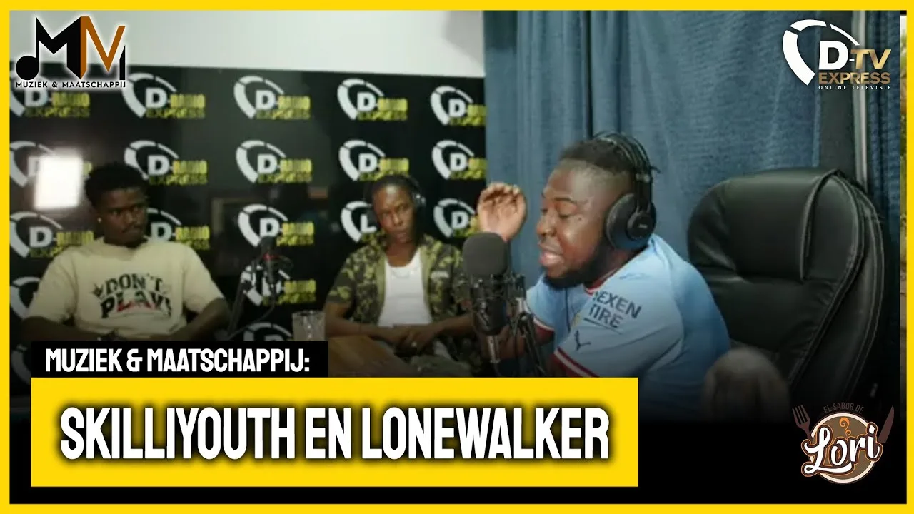 Damaru in gesprek met Skilliyouth en Lonewalker (Suriname)