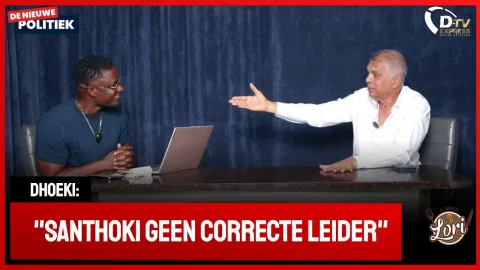 Dhoeki wijst op zaken rond Politieke ontwikkeling