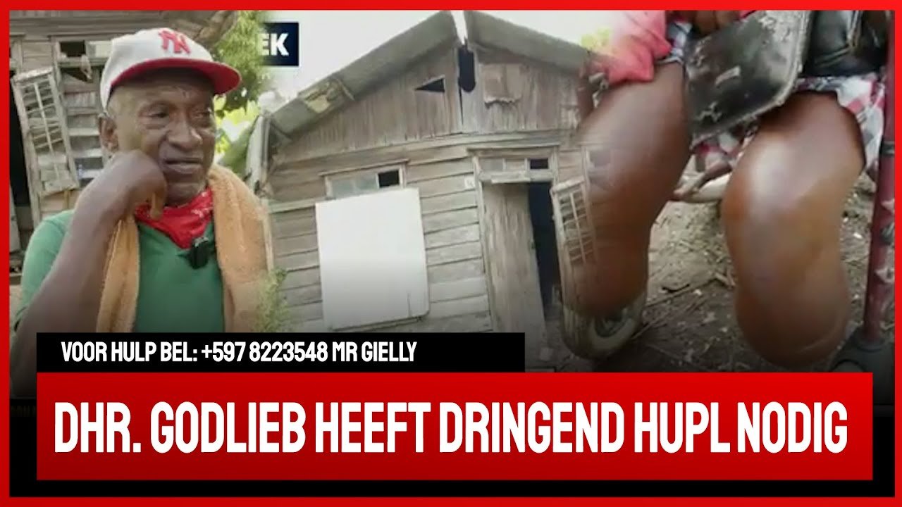 Dhr. Godlieb mijn huis is onbewoonbaar wegens ziekte beeld. (Suriname)