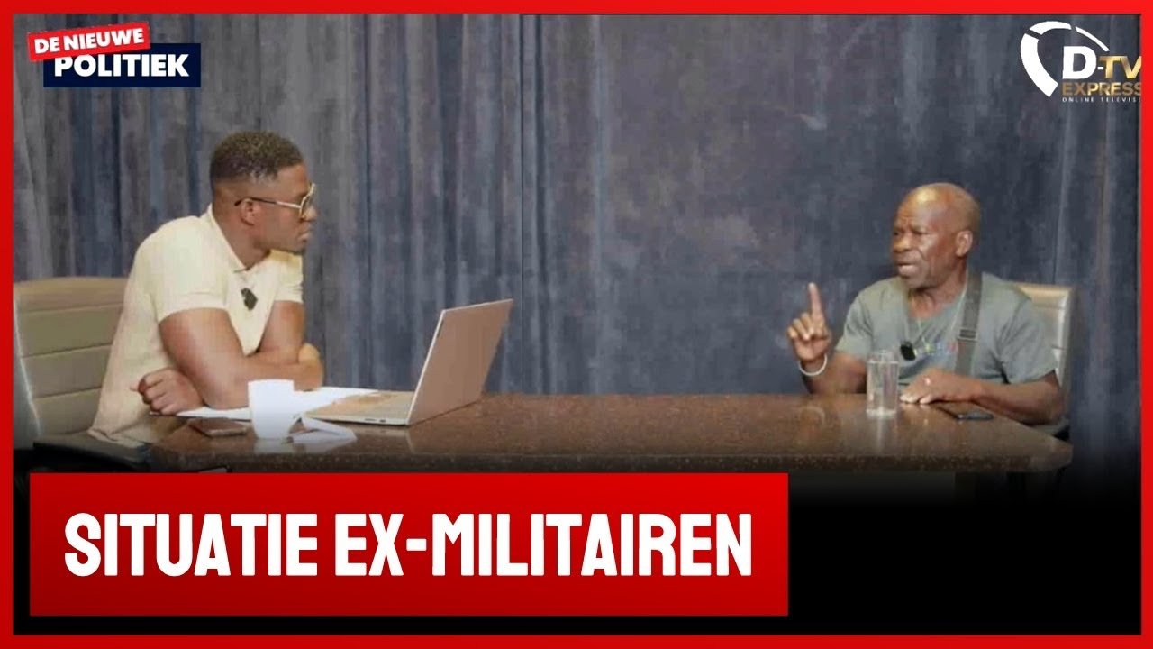 Ex-militairen slaan alarm: Situatie erbarmelijk (Suriname)